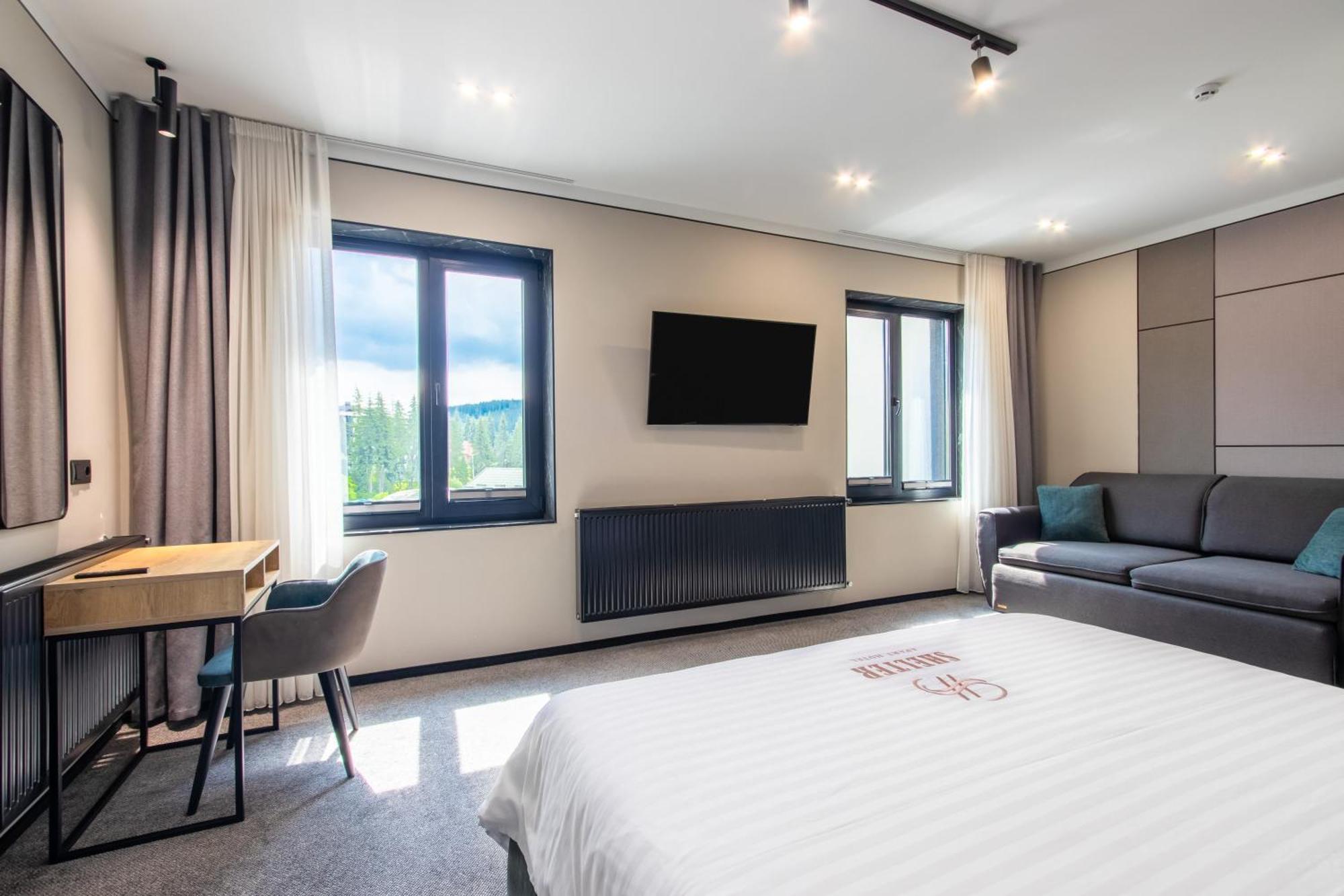 Shelter Apart Hotel Bukovel Bagian luar foto